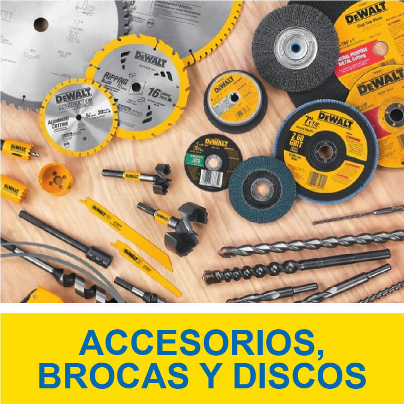 Accesorios brocas y discos Panama