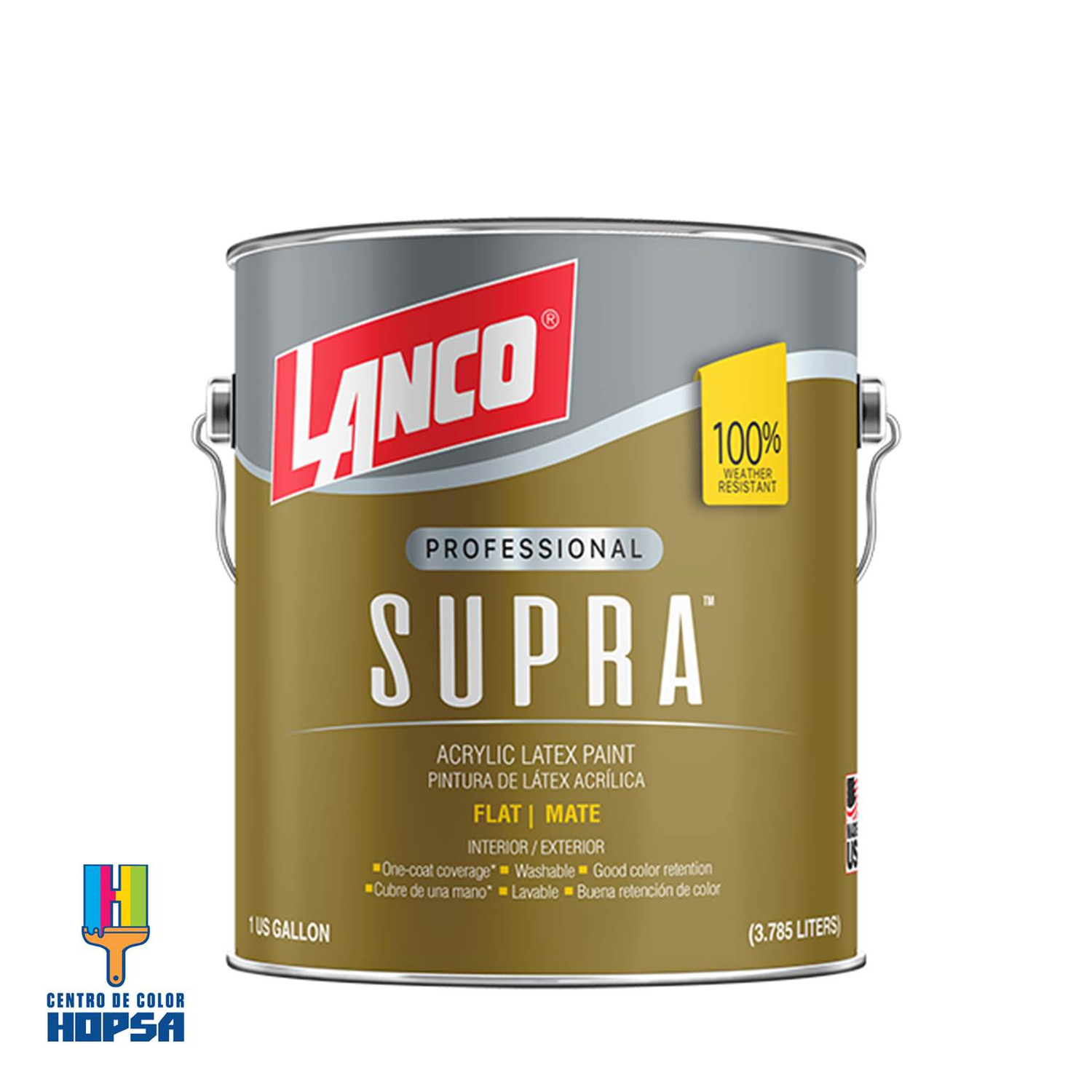 Pintura Supra Latex Tint Galon Va959 4 Lanco Hopsa Tienda Online 8890