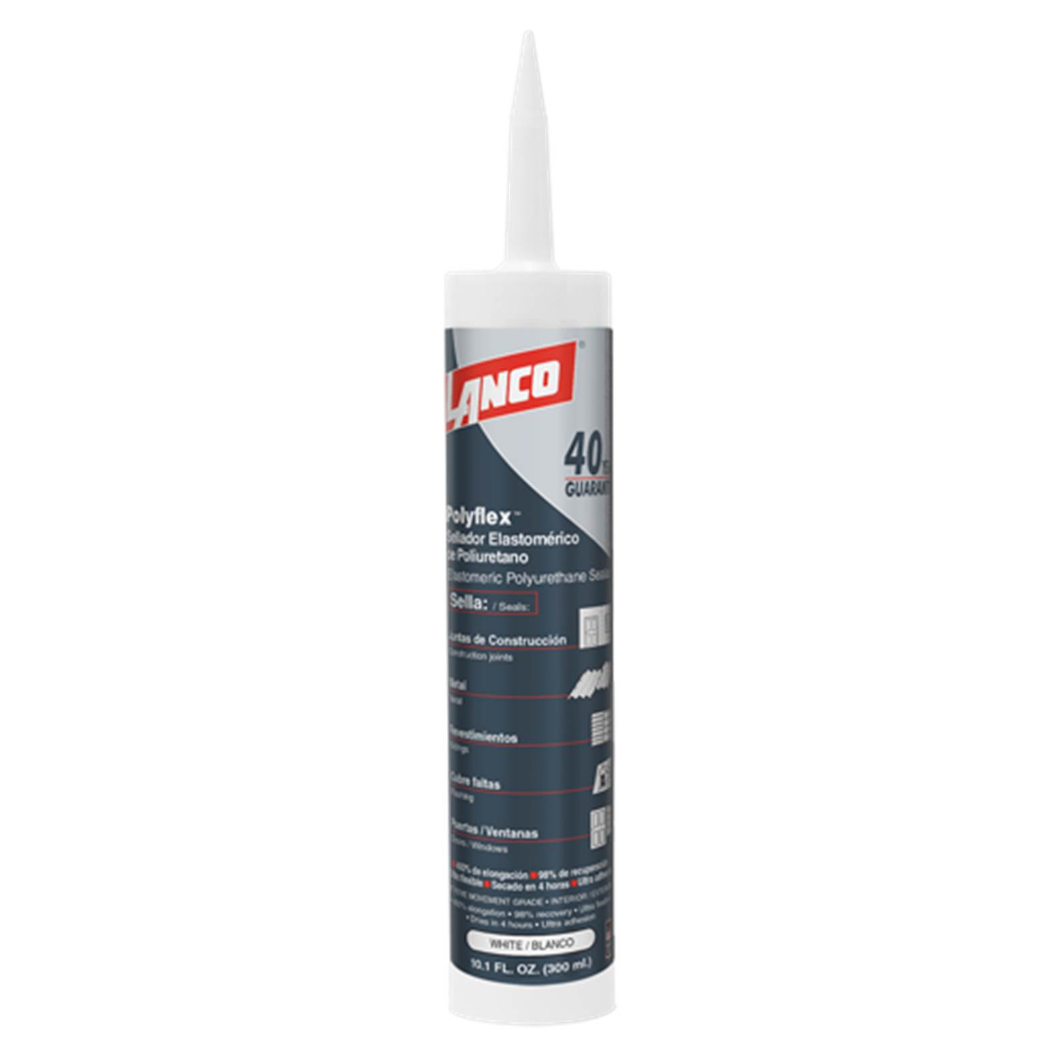 Polyflex blanco 10 oz cc346-18 lanco | HOPSA Tienda Online