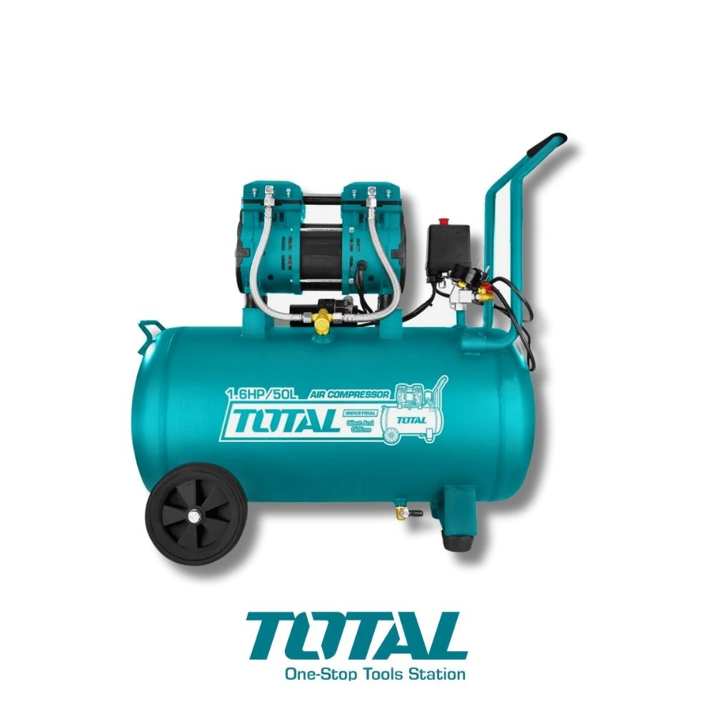 Compresor de aire total 50l (13.2 gal) sin aceite utcs1120508 HOPSA