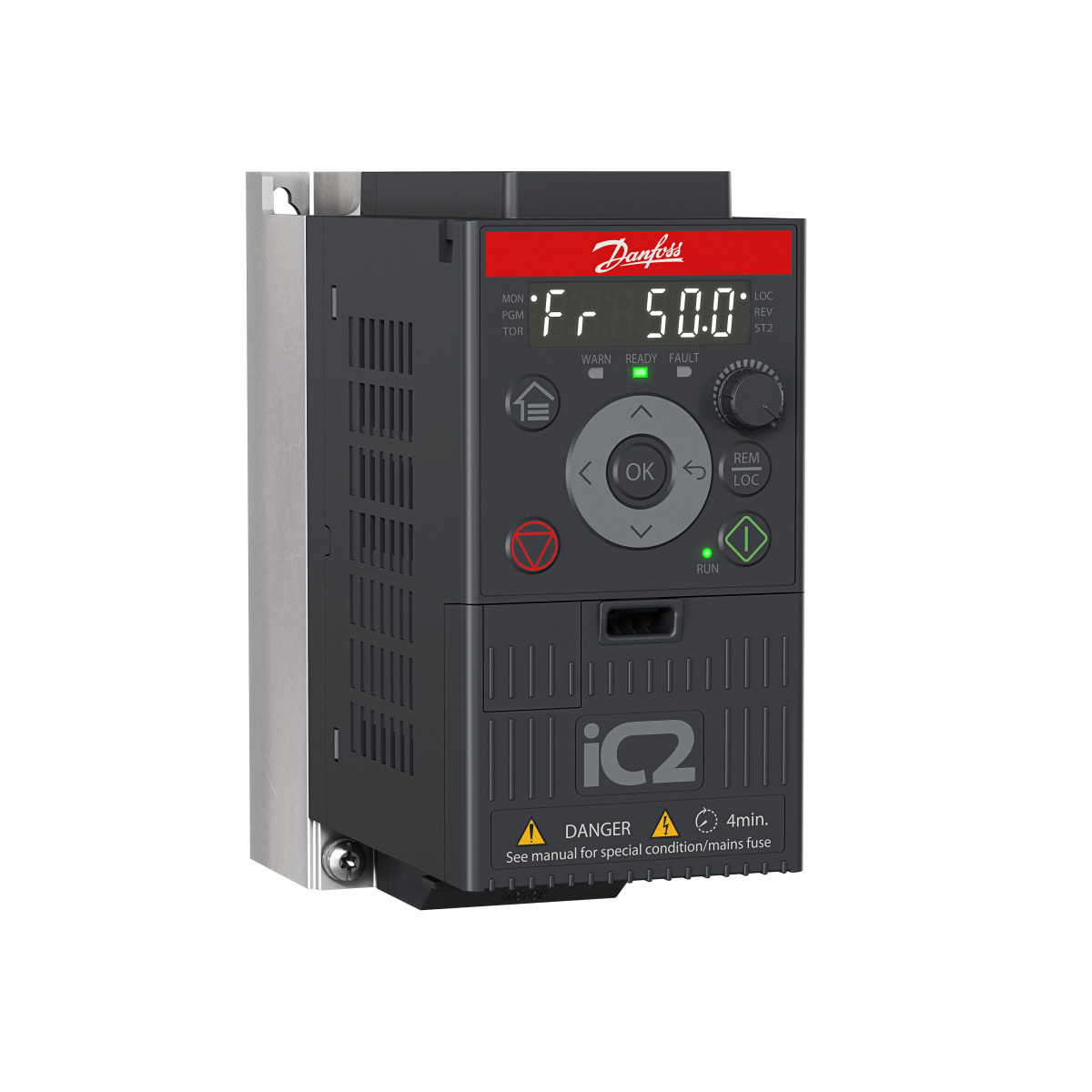 Danfoss Variador de Frecuencia iC2 2 HP Monofásica 200-240 VAC IP20