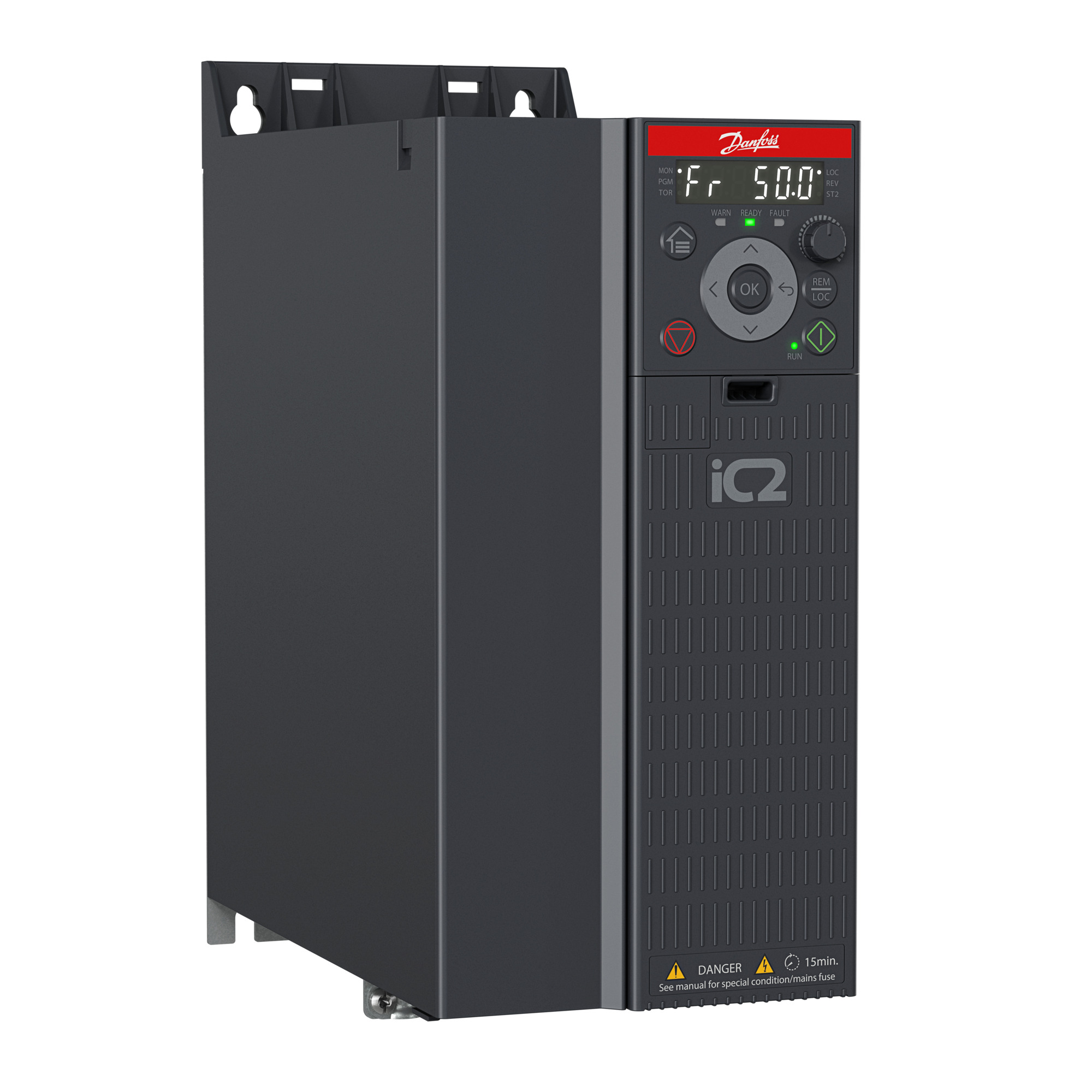 Danfoss Variador de Frecuencia iC2 10 HP Trifásica 200-240 VAC IP20