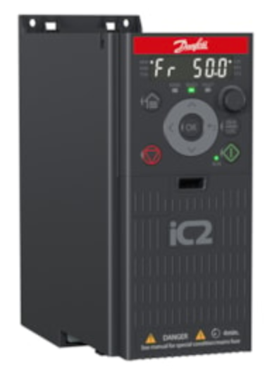 Danfoss Variador de Frecuencia iC2 2 HP Trifásica 200-240 VAC IP20