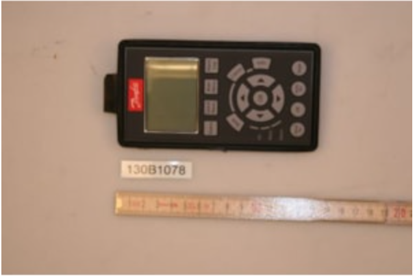 Panel de control VLT LCP 102, gráfico