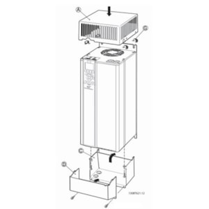 Danfoss IP 21/Type 1 conversion kit, A3