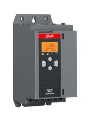 Danfoss Arrancador Suave MCD 600 86 A Trifásica 200-525 VAC, Voltaje de Control 110-240V